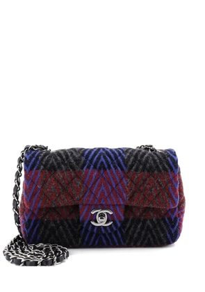 CHANEL Pre-Owned Classic Single Flap Bag Quilted Wool Mini shoulder bag - Multicolour