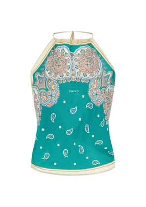 PINKO paisley-pattern top - Green