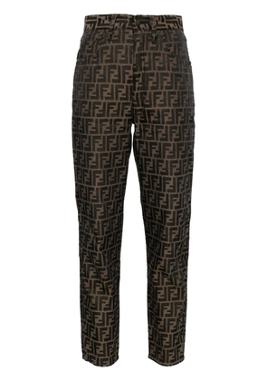 Fendi Pre-Owned 1990-2000s Zucca pants - Brown