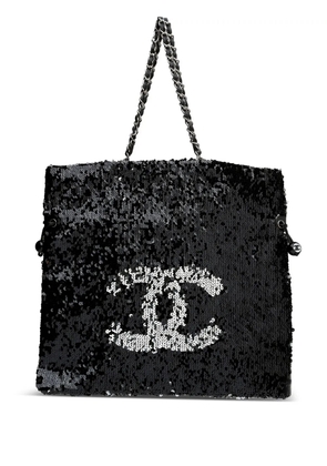 CHANEL Pre-Owned 2010 large Summer Nights tote bag - Black