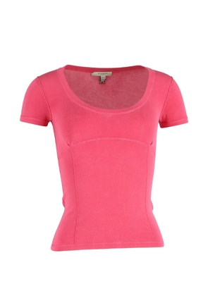 Burberry Pre-Owned cotton T-shirt - Pink