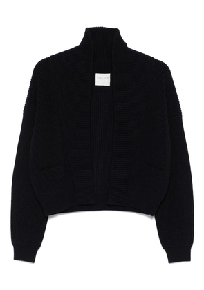 Forte Forte ribbed open-front cardigan - Blue