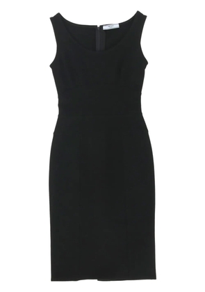 Prada Pre-Owned 2000s sleeveless midi dress - Black