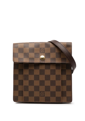 Louis Vuitton Pre-Owned 2000 Damier Ebene Pimlico crossbody bag - Brown