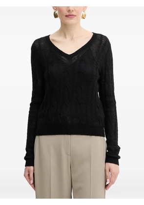 GUESS USA V-neck sweater - Black