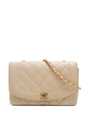 CHANEL Pre-Owned 1992-1994 Diana shoulder bag - Neutrals