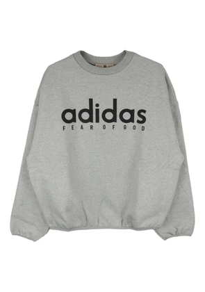 Fear of God Athletics x Adidas fleece sweatshirt - Grey