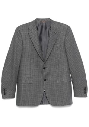 Canali houndstooth-pattern blazer - Grey