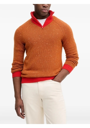 Benetton x Stranger Things zip-up sweater - Orange