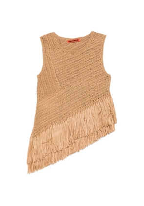 Simon Miller Beja crochet sleeveless top - Neutrals