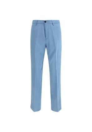Cruna flat front trousers - Blue