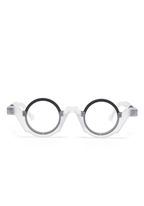 VAVA Eyewear round-frame glasses - White