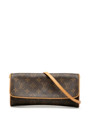 Louis Vuitton Pre-Owned 2000-2009 Monogram Pochette Twin GM crossbody bag - Brown