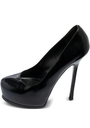 Saint Laurent Pre-Owned leather heeled pumps - Black