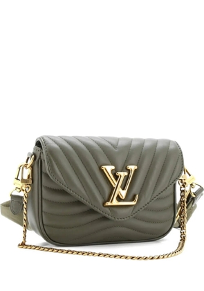 Louis Vuitton Pre-Owned New Wave Multi Pochette Quilted Leather crossbody bag - Green