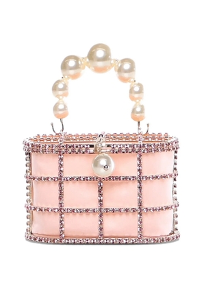 Rosantica Holli pearl-handle tote bag - Pink