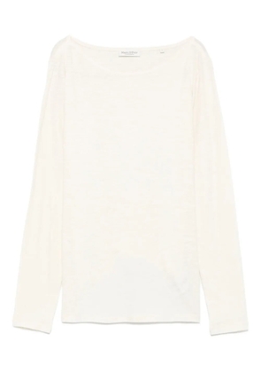 Marc O'Polo boat-neck long-sleeve top - Neutrals