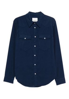 MARANT Vasco pocket shirt - Blue