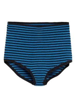 Paloma Wool striped mini shorts - Blue