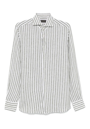 Dell'oglio striped shirt - Green