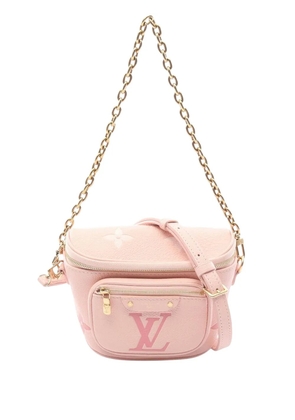 Louis Vuitton Pre-Owned 2021-2025 Monogram Empreinte Giant By The Pool Mini Bumbag satchel - Pink