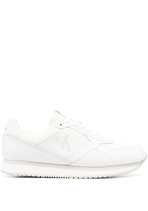 Calvin Klein Jeans lace-up low-top sneakers - White