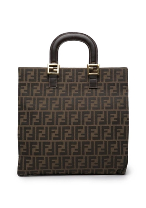 Fendi Pre-Owned 20th Century Zucca Canvas Twins tote bag - Brown