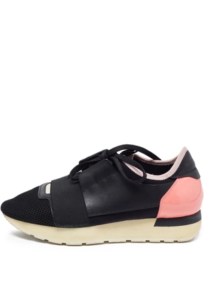 Balenciaga Pre-Owned leather sneakers - Black