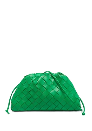 Bottega Veneta Pre-Owned intrecciato clutch bag - Green