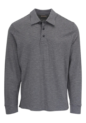 FAHERTY Sunwash striped polo shirt - Grey