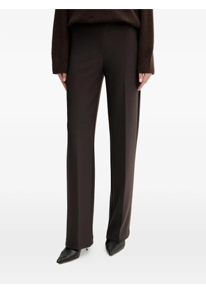 Joseph Ribkoff press-crease trousers - Brown