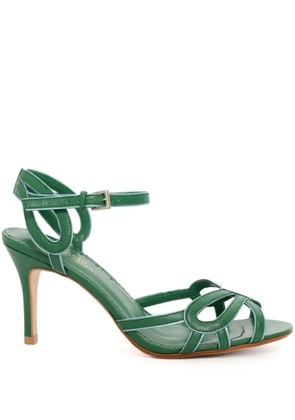 Sarah Chofakian 75mm Iluka pumps - Green