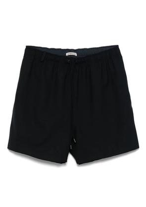 Auralee wool-blend shorts - Blue