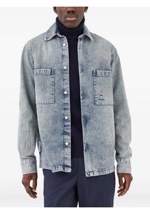 Won Hundred front-pocket button-up shirt - Blue