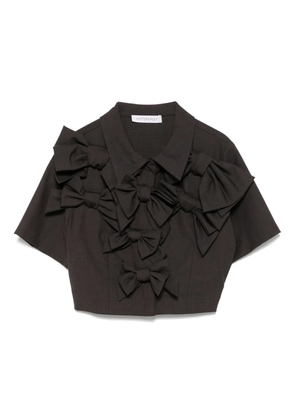 Viktor & Rolf bow bouquet top - Brown