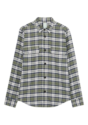 Brooks Brothers plaid-pattern flannel shirt - Green