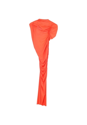 Victoria Beckham ruched maxi dress - Orange