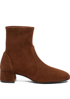 Stuart Weitzman 50mm Maeve ankle boots - Brown