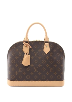 Louis Vuitton Pre-Owned 2021 Alma monogram handbag - Brown