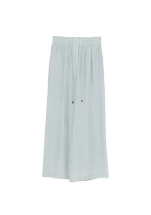 Alysi drawstrings straight trousers - Blue