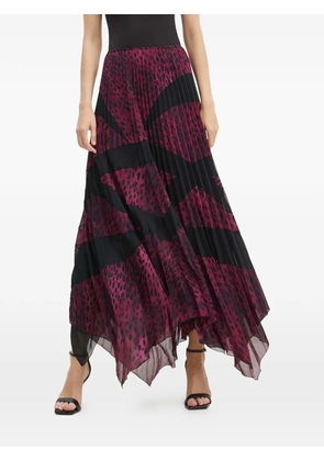 PINKO pleated maxi skirt - Purple