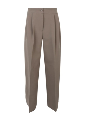 The Frankie Shop Doyer pleated trousers - Neutrals