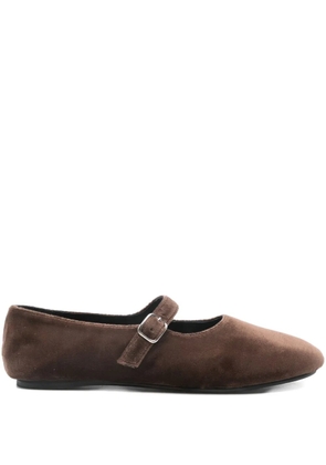 Virreina strap ballet flats - Brown
