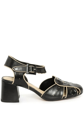 Sarah Chofakian 45mm Kandilli pumps - Black