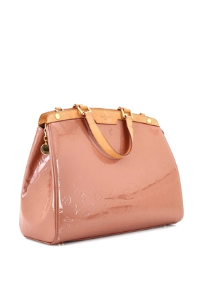 Louis Vuitton Pre-Owned Brea Handbag Monogram Vernis GM tote bag - Neutrals