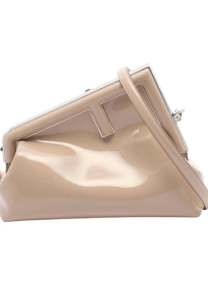 Fendi Pre-Owned 2010-2025 Patent Fendi First crossbody bag - Brown