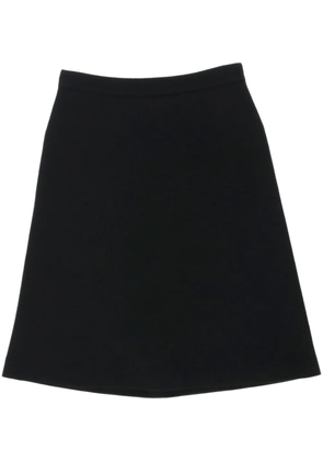 Miu Miu Pre-Owned 2000s A-line miniskirt - Black