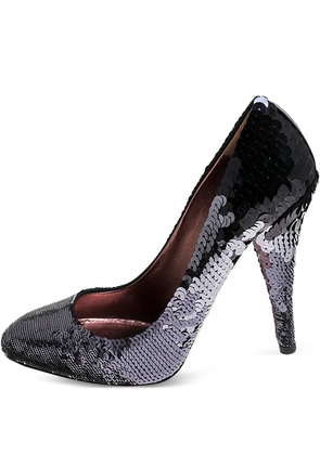 Miu Miu Pre-Owned 120mm sequin pumps - Black