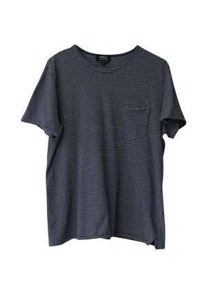 A.P.C. striped short-sleeve T-shirt - Blue