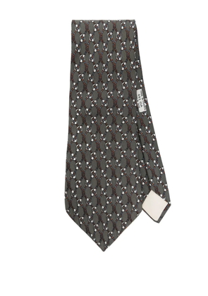 Hermès Pre-Owned 2010s silk tie - Brown